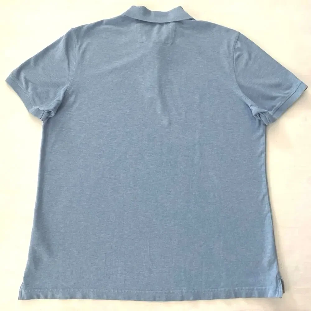 Banana Republic Classic Fit Blue Polo Mens Size XL Short Sleeve Work Golf Travel